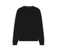 BOSS Hommes Botto-L Pull Regular en Laine Vierge avec Logo brodé
