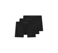 BOSS Hommes BoxerBr 3P Active Active Lot de Trois Boxers Longs en Microfibre avec empiècements en Maille Filet