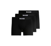 Boss Hommes BoxerBr 3P One Lot de Trois Boxers Longs en Coton Stretch avec Logo