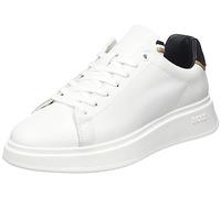 BOSS Hommes Bulton Runn Baskets en Cuir avec Semelle extérieure en Gomme