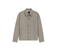 BOSS Surchemise Relaxed en tissu stretch à carreaux - Style C-Craig-Coach-253, 50546049 Beige à motif 52