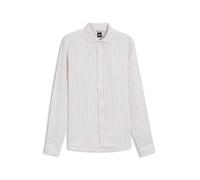 BOSS Hommes C-LIAM-SP-262 Chemise Regular en Lin à Rayures