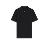 BOSS Polo Regular avec fermeture zippée - Style C-Pei 90, 50564941 Noir XL