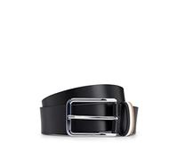 BOSS Hommes Calis-loop Sz35 Ceinture en cuir italien avec passant à rayures emblématiques