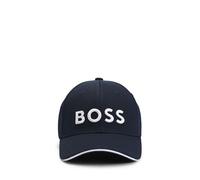 BOSS Hommes Cap-US-1 Casquette en maille piquée à six panneaux et logo brodé