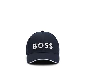 BOSS Hommes Cap-US-1 Casquette en maille piquée à six panneaux et logo brodé