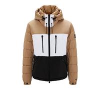 BOSS Hommes Celindros Veste matelassée Relaxed Fit au Design Color Block emblématique