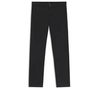 Hugo Boss Pantalon Chino Chino-Regular-1 Satin de coton stretch Noir Taille 32