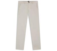 Hugo Boss Chino 10242156 Slim satin de coton stretch Beige 34/32 Homme