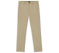 BOSS Hommes Chino Slim Chino Slim en Satin de Coton Stretch