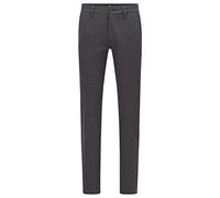 BOSS Pantalon chino bleu marine / orange, Taille 35