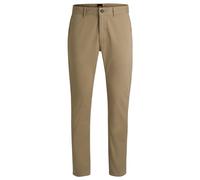 BOSS Hommes Chino Slim Pantalon Slim en Satin de Coton Stretch