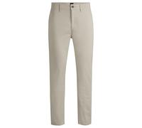 BOSS Hommes Chino Tapered Chino Tapered en Satin de Coton Stretch
