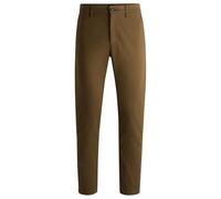 BOSS Hommes Chino Tapered Chino Tapered en Satin de Coton Stretch