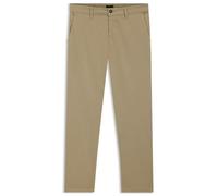 BOSS Hommes Chino Tapered Chino Tapered en Satin de Coton Stretch