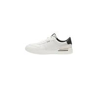 Hugo Boss Baskets Clint Tenn cuir à logos contrastants blanc pur bleu Taille 40