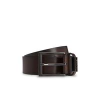 BOSS Ceinture en cuir italien avec passant à logo - Style Cole-Ant_Sz35, 50491852 Marron foncé 110