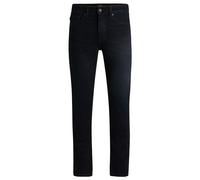 BOSS Hommes Delaware BO Delaware Jean Slim en Denim Stretch Confortable Bleu-Noir