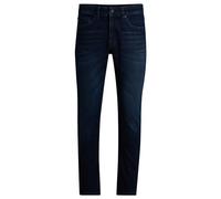 BOSS Jean Slim Delaware en denim stretch bleu confortable - Style DELAWARE BO, 50524018 Bleu foncé 36/30