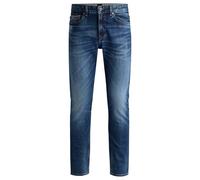 BOSS Hommes Delaware Selvedge BO Delaware Jean Slim Bleu en Denim Selvedge Stretch Confortable