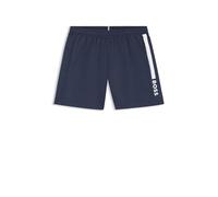 BOSS Short de bain à logo et rayure - Style Dolphin, 50508963 Bleu foncé S