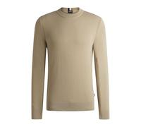 BOSS Pull en coton microstructuré - Style Ecaio-P, 50506022 Beige clair L