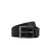 BOSS Hommes Elloy-GR Sz35 Ceinture en Cuir grainé Italien avec Boucle à ardillon Lisse