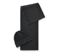 BOSS Hommes Ercole SET Coffret cadeau avec bonnet et écharpe en maille bicolore