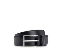 BOSS Hommes Erman-L Sz35 Ceinture en cuir italien avec boucle à logo gravé