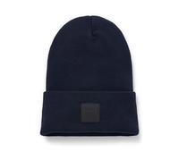 BOSS Hommes Fantastico R Bonnet en maille de coton avec étiquette logotée