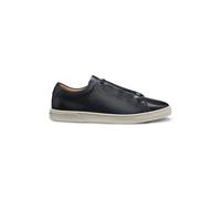 BOSS Baskets Gary en cuir brossé - Style Gary_L_Tenn_buhd, 50566821 Bleu foncé 45