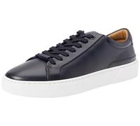BOSS Hommes Gary Tenn Baskets Basses Gary en Cuir Bruni