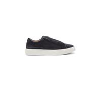 BOSS Baskets Gary en cuir suédé avec système de laçage élastique - Style GaryTenn_sdhdel, 50534292 Bleu foncé 43