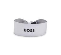 BOSS Hommes Gyanluc Bandeau de sport en twill stretch avec logo imprimé