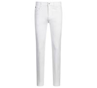 BOSS Hommes H-Delaware Jean Slim Delaware en Denim Stretch Blanc Confortable