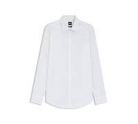BOSS Chemise 'H-Hank' blanc, Taille M-L