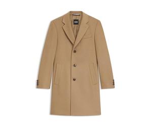 BOSS Hommes H-Hyde-254 Manteau Slim en laine et cachemire