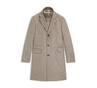BOSS Manteau Slim avec intérieur amovible - Style H-Hyde-J-Bib-Pad-254, 50551612 Beige à motif 50