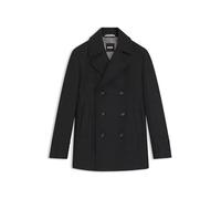 BOSS Hommes H-Hyde-Pcoat-234 Manteau court croisé Slim en laine mélangée