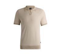 BOSS Hommes H-Jianluca Pull en Coton mélangé à col Johnny