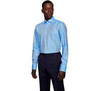 BOSS Hommes H-JOE-spread-C1-222 Chemise Regular Fit en Twill de Coton Stretch Facile à Repasser