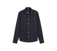 BOSS Hommes H-Liam Chemise Regular Fit en Denim Stretch Indigo
