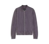 BOSS Hommes H-Muller Veste Regular en cuir suédé