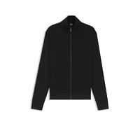 BOSS Sweat zippé Regular en coton stretch - Style H-Shepherd 100, 50532755 Noir L
