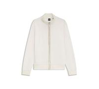 BOSS Hommes H-Shepherd 80 Sweat en Coton à Encolure zippée