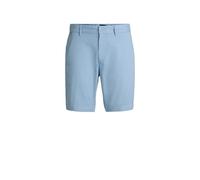 BOSS Hommes H-Slice-Shorts1 Short Slim en Twill de Coton Stretch