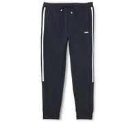 BOSS Bas de survêtement en coton stretch avec empiècement à rayures - Style Hadikonos, 50511517 Bleu foncé XL