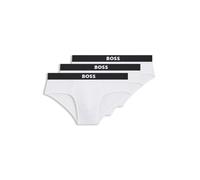 BOSS Slips HipBr 3P One – Lot de 3 – Coton stretch – Taille logotée