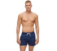BOSS Hommes Iconic Short de Bain avec Rayures emblématiques et Logo