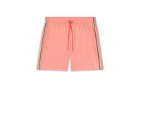 BOSS Hommes Iconic Short de Bain avec Rayures emblématiques et Logo